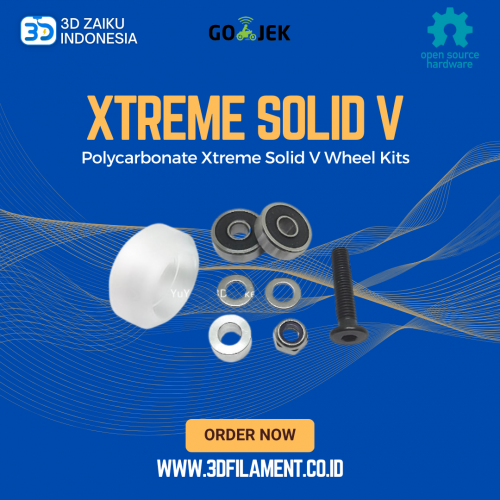 OpenBuild Polycarbonate Xtreme Solid V Wheel Kits